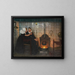 Ein Wunsch - Paul Hoecker — gerahmtes Bild an der Wand
