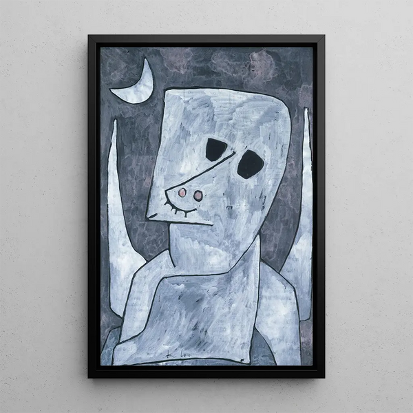 Kandidat Engel - Paul Klee — gerahmtes Bild an der Wand