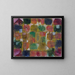 Baum und Architektur: Rhythmen - Paul Klee — gerahmtes Bild an der Wand
