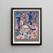 Garten des Schlosses - Paul Klee — gerahmtes Bild an der Wand