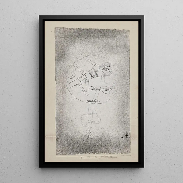 L'amoureux - Paul Klee — gerahmtes Bild an der Wand