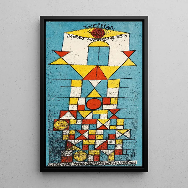 Le Côté Sublime - Paul Klee — gerahmtes Bild an der Wand