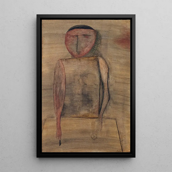 Doktor - Paul Klee — gerahmtes Bild an der Wand