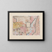 Fruchtbarkeit gepflegt - Paul Klee — gerahmtes Bild an der Wand