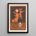 Familienblumen V - Paul Klee — gerahmtes Bild an der Wand