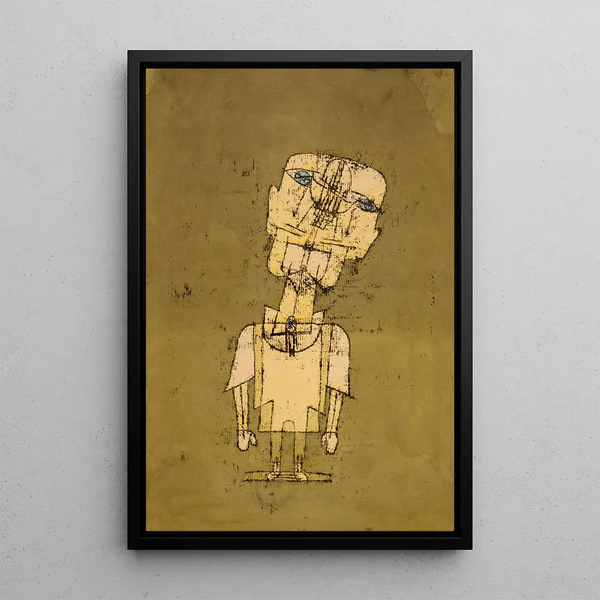 Geist eines Genies - Paul Klee — gerahmtes Bild an der Wand