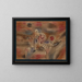 Bon endroit pour pêcher - Paul Klee — gerahmtes Bild an der Wand