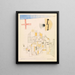 Haus der Gesellschaft Z - Paul Klee — gerahmtes Bild an der Wand