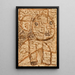 Hrender - Paul Klee — gerahmtes Bild an der Wand