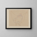 In den Obhut der Engel - Paul Klee — gerahmtes Bild an der Wand