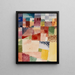 Motiv aus Hammamet - Paul Klee — gerahmtes Bild an der Wand