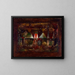 Festin nocturne - Paul Klee — gerahmtes Bild an der Wand