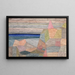 Promontoire Ph - Paul Klee — gerahmtes Bild an der Wand