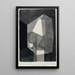 Tête grossièrement taillée - Paul Klee — gerahmtes Bild an der Wand