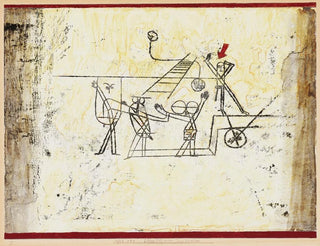 des finalen einer Tragödie-Komödie - Paul Klee — Ansicht des Kunstwerks