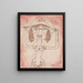 Sänger der Opéra Comique - Paul Klee — gerahmtes Bild an der Wand
