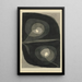 Blumen in Spirale I - Paul Klee — gerahmtes Bild an der Wand