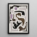 Holzsplitter-Gemälde - Paul Klee — gerahmtes Bild an der Wand