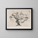 Traum der Jungfrau - Paul Klee — gerahmtes Bild an der Wand