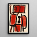 Schlosser - Paul Klee — gerahmtes Bild an der Wand