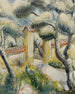 Landschaft beim Ausgang des Südparks in Frankreich - Paul Kleinschmidt — Ansicht des Kunstwerks