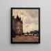 Le quai de l'Horloge - Paul Lecomte — gerahmtes Bild an der Wand