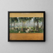 Ansicht von Paris vom Vanves aus - Paul Léon Félix Schmitt — gerahmtes Bild an der Wand