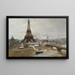 La tour Eiffel et le Champ-de-Mars - Paul Louis Delance — gerahmtes Bild an der Wand