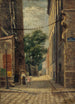 Die Straße Rataud an der Ecke der Straße Lhomond - Paul Martellière — Ansicht des Kunstwerks