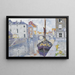 Le Petit Canal - Paul Mathieu — gerahmtes Bild an der Wand