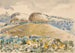 Landschaft der Wittenham Clumps - Paul Nash — Ansicht des Kunstwerks