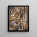 Teich von Oxenbridge - Paul Nash — gerahmtes Bild an der Wand