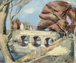 Le Pont de Romney Marsh - Paul Nash — Ansicht des Kunstwerks