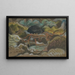 Erde gequälte Schlamm - Paul Nash — gerahmtes Bild an der Wand