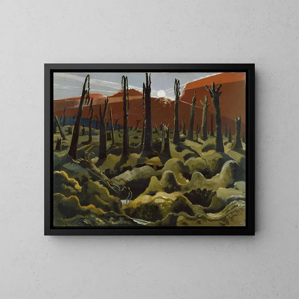 Wir schaffen eine neue Welt - Paul Nash — gerahmtes Bild an der Wand