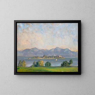 Paul Roloff - Blick auf Frauenchiemsee.webp