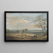 Vue Lointaine de Maidstone depuis Lower Bell Inn Boxley Hill - Paul Sandby — gerahmtes Bild an der Wand