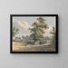 L'Ende von Brook, Essex - Paul Sandby — gerahmtes Bild an der Wand