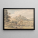 Château de Carreg Cennen - Paul Sandby — gerahmtes Bild an der Wand