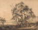 Die Wahrsagerin der Zigeunerkunst - Paul Sandby — Ansicht des Kunstwerks