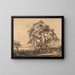Die Wahrsagerin der Zigeunerkunst - Paul Sandby — gerahmtes Bild an der Wand