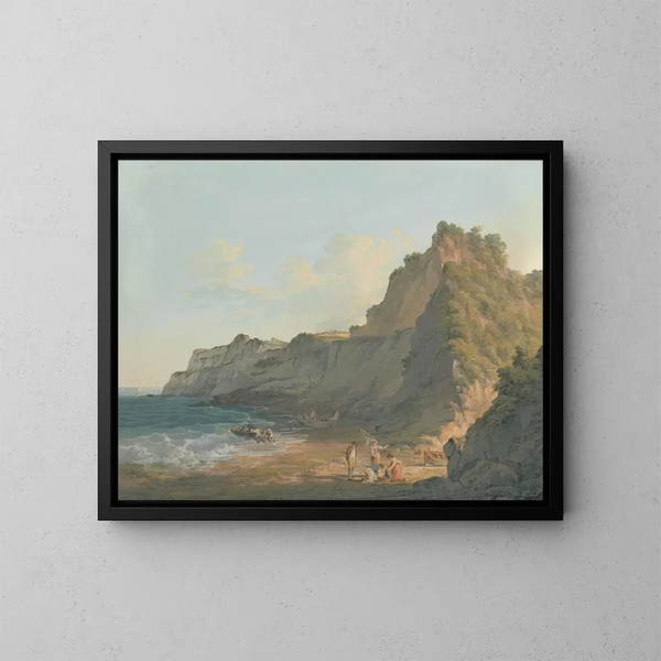 Shanklin Chine, Isle of Wight - Paul Sandby Munn — gerahmtes Bild an der Wand