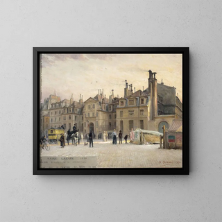 Paul Schaan - Faade de la prison SaintLazare rue du faubourg SaintDenis.webp