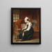 Die junge Mutter - Paul Seignac — gerahmtes Bild an der Wand