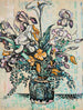 Blumenstrauß Iris Arum Tulpen in einer Vase von André Metthey - Paul Signac — Ansicht des Kunstwerks