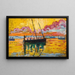 Concarneau Studie - Paul Signac — gerahmtes Bild an der Wand
