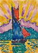 Sonnenuntergang - Paul Signac — Ansicht des Kunstwerks