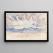 Himmelstudie - Paul Signac — gerahmtes Bild an der Wand