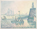 Abend am Kai von Vlissingen - Paul Signac — Ansicht des Kunstwerks