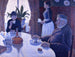 Die Esszimmer - Paul Signac — Ansicht des Kunstwerks